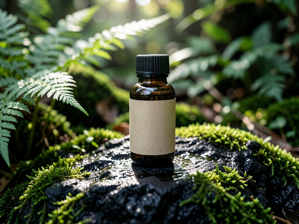 Premium botanical extract bottle